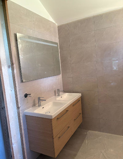 Salle de bain chalet Morzine
